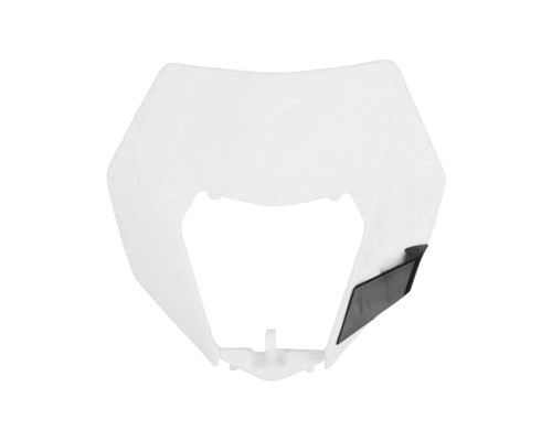 КРИШКА ПЕРЕДНЬОГО ФАРА POLISPORT KTM EXC / EXC-F / XC-W / XCF-W 125/150/200/250/300/350/450/500 '14-'16 КОЛІР БІЛИЙ (МОДЕЛЬ OEM)