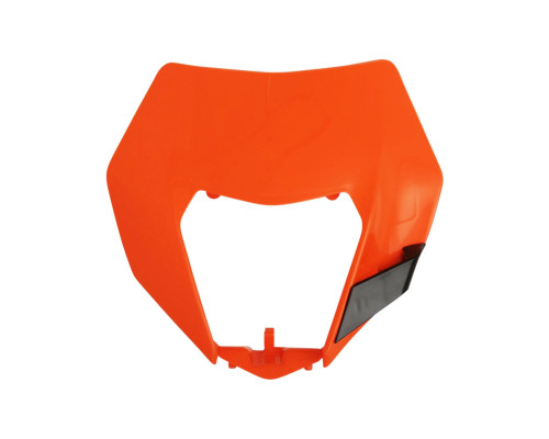 КРИШКА ПЕРЕДНЬОГО ФАРА POLISPORT KTM EXC / EXC-F / XC-W / XCF-W 125/150/200/250/300/350/450/500 '14-'16 КОЛІР ПОМАРАНЧЕВИЙ (МОДЕЛЬ OEM)