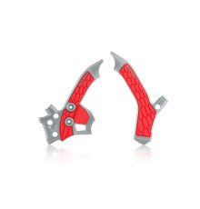 ЗАХИСТ РАМИ ACERBIS X-GRIP HONDA CRF 250 L / M '13-'20, CRF 250 RALLY '17-'20 ЧЕРВОНІ / СІРІ