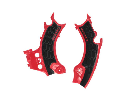 ЗАХИСТ РАМИ ACERBIS X-GRIP HONDA CRF 250 R / RX / RWE '25-'26, CRF 450 R / RX / RWE '25-'26, CRF 300 RX '25-'26 ЧЕРВОНІ / ЧОРНІ