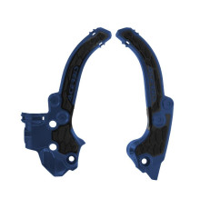 ACERBIS X-GRIP FRAME GUARDS KTM SX 50 '24-'26, GAS GAS MC 50 '24-'26, HUSQVARNA TC 50 '24'-26 КОЛІР СИНІЙ / ЧОРНИЙ