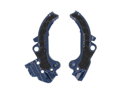 ACERBIS X-GRIP FRAME GUARDS KTM SX 65 '24-'26, GAS GAS MC 65 '24-'26, HUSQVARNA TC 65 '24'-26 КОЛІР СИНІЙ / ЧОРНИЙ