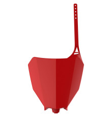 КОРОБКА ДЛЯ НОМЕРІВ POLISPORT (PLASTRON) HONDA CRF 250R '18-'21; CRF 450R '17-'20 ЧЕРВОНА
