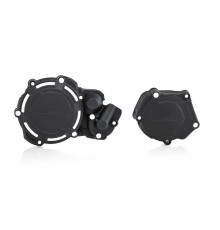ЗАХИСНІ КРИШКИ ДВИГУНА ACERBIS (ЗЧЕПЛЕННЯ ТА ГЕНЕРАТОРА) X-POWER YAMAHA YZ 250 '05-'26, FANTIC XX 250 '21-'26 ЧОРНІ