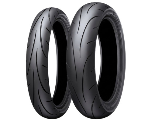 ШИНА DUNLOP 80/90-17 SPORTMAX Q-LITE 50S TL ПЕРЕДНЯ/ЗАДНЯ DOT 44/2023