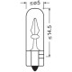 Лампочка поворотника OSRAM 1.2W 12V W2X4.6D 5XFS10 - 1 шт.
