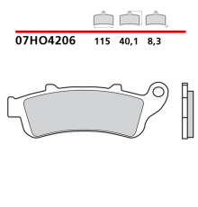 ГАЛЬМІВНІ КОЛОДКИ BREMBO 2026/05 KH261 / KH281 СПРАВЖНІ КАРБОН-КЕРАМІЧНІ (НАПІВМЕТАЛЕВИЙ СПОСІБ OEM) ПЕРЕДНІ/ЗАДНІ