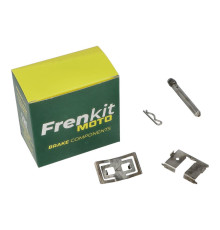 FRENKIT MOTO 2026/05 ФІКСУЮЧІ ПЛАСТИНКИ, ШТИФТИ ТА КОМПЛЕКТ ЗАХИСТУ ГАЛЬМІВНОГО СУПОРТА ДЛЯ BYBRE / BREMBO ПЕРЕДНЬОЇ ЧАСТИНИ F 650 GS / DAKAR '99-'07, F 700 / 750 '11-'22, F 800 GS / ADVENTURE '07-'18, G 650 GS / SERTAO '08-