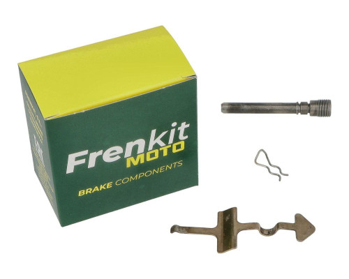 FRENKIT MOTO 2026/05 BYBRE ФІКСУЮЧІ ПЛАСТИНКИ, ШТИФТИ ТА КОМПЛЕКТ ЗАХИСТУ ПЕРЕДНЬОГО ГАЛЬМІВНОГО СУПОРТА BMW C 400 GT / X '18-'25, G 310 R / GS '16-'23, KTM DUKE 125 '11-'24, DUKE 390 '13-'22, RC 390 '11-'20