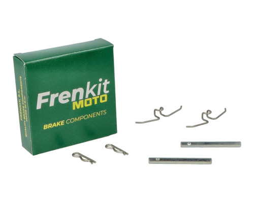 FRENKIT MOTO 2026/05 TOKICO ФІКСУЮЧІ ПЛАСТИНКИ, ШТИФТИ ТА КОМПЛЕКТ ЗАХИСТУ ЗАДНЬОГО ГАЛЬМІВНОГО СУПОРТА KAWASAKI ZX-11 NINJA '97-'01, ZX-12R '00-'06, ZX-7R '96-'03, ZRX 1100 / 1200 '96-'07, ZXR 750 '89-'95, ZZ-R 110
