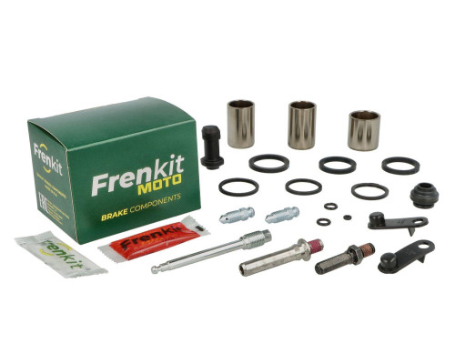 FRENKIT MOTO 2026/05 РЕМКОМПЛЕКТ ГАЛЬМІВНОГО СУППОРА (ПОВНИЙ / СУПЕРКОМПЛЕКТ) NISSIN (ПОРШЕНЬ FI 23 / 25MM) ПЕРЕДНИЙ HONDA NT 700 V DEAUVILLE '10-'11, NSA 700 '09