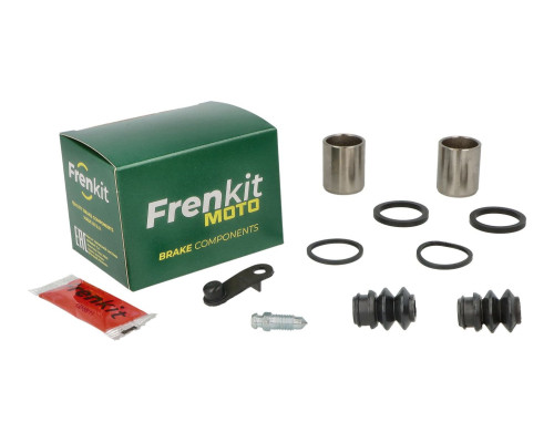 FRENKIT MOTO 2026/05 РЕМКОМПЛЕКТ ГАЛЬМІВНИХ СУППОРТІВ (УПЛОТНЕННЯ + ПОРШНІ) (ПОРШЕНЬ DI 25MM) ЗАДНІЙ KAWASAKI J 125 '16-'22, J 300 '14-'22
