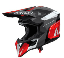 Шолом AIROH CROSS / ENDURO / ATV / QUAD WRAAAP CONQUER, колір: чорний/червоний/білий, розмір L