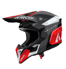 Шолом AIROH CROSS / ENDURO / ATV / QUAD WRAAAP CONQUER, колір: чорний/червоний/білий, розмір L