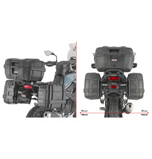 GIVI ONE-FIT MONOKEY SIDE CASE FRAME - KAWASAKI kle 500 / kle 500 se (26)