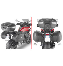 БІЧНА РАМА КЕЙСА GIVI V35 / V37 /K33 - BMW F 900 XR (20 > 26)
