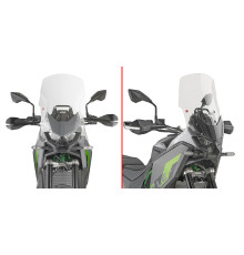 ПРОЗОРЕ СКЛО GIVI 46 x 39 cm (В x W) - KKAWASAKI KLE500/KLE500 SE '26