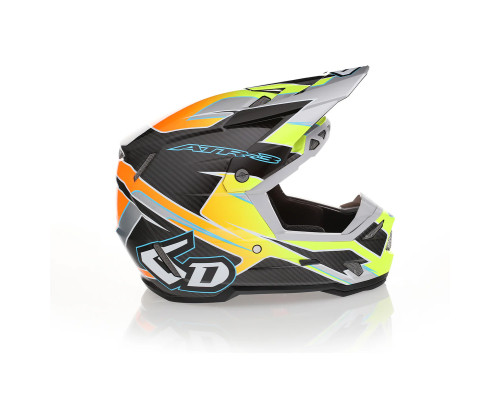 6D ШОЛОМ КРОС/ЕНДУРО ШОЛОМ ATR-3 REFLEX NEON YELLOW FIM (FRHPhe-02) КОЛІР ФЛУЕНТОВИЙ ЖОВТИЙ РОЗМІР XS
