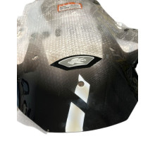 ЛОБОВЕ СКЛО KAPPA PIAGGIO MP3 300 SPORT '08-'17, MP3 500 BUSINESS '08-'17, MP3 300/500 BUSINESS/SPORT '12-'17 (75 X 65 СМ) ПРОЗОРЕ - скол покриття внизу лобового скла