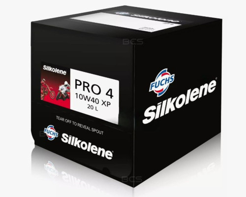 МОТОРНА ОЛИВА SILKOLENE FUCHS 100% СИНТЕТИЧНА ЕФІРНА PRO 4 XP 10W40 КАРТОН 20 Л (КУБ) (NT)