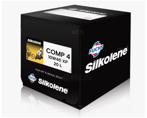 Моторна олива SILKOLENE FUCHS НАПІВСИНТЕТИЧНА COMP 4 XP 10W40, КАРТОН 20 Л (КУБ) (NT)