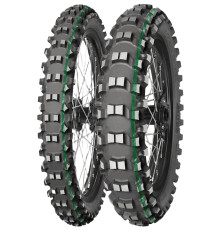 ШИНА MITAS 120/90-18 TERRA FORCE-EX SM SUPER LIGHT (ТЕХНІЧНИЙ ЕНДУРО) (ЗЕЛЕНА СМУГА) 65R TT ЗАДНЯ DOT 49/2025 (460120)(ЗАМІНА: 70000220)