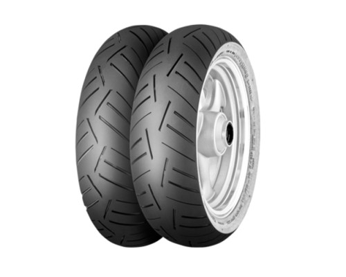 ШИНА CONTINENTAL 140/70-14 CONTISCOOT 68S TL M/C REINF REAR DOT 04/2026 (220128)