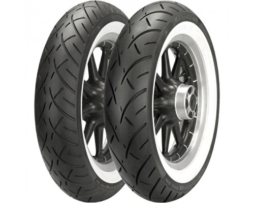 Шина METZELER 130/90-16 ME888 MARATHON ULTRA 67H TL M/C WWW БІЛА БІЧНА ПЕРЕДНЯ DOT 02/2026