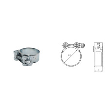 Затискач PROMX GBS SILVER 30/20 - 29-31 мм - W1 - 1 шт.