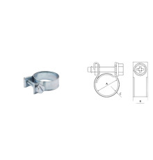 Затискач PROMX W1 MINI 10-12/9 мм - 5 шт.