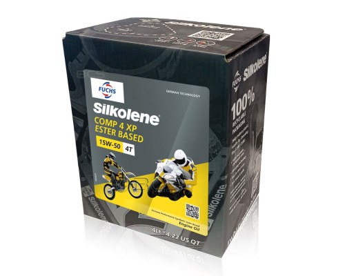 Моторна олива SILKOLENE FUCHS НАПІВСИНЕТИЧНА COMP 4 XP 15W50 4 л (CUB) (NT)