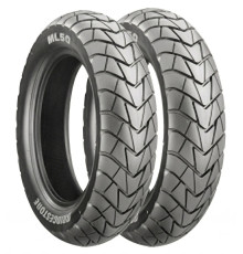 Шина BRIDGESTONE 130/70-10 MOLAS ML50 52J TL ЗАДНЯ DOT 08/2026