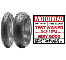 ШИНА DUNLOP 180/55ZR17 SPORTMAX ROADSMART IV SP (73W) TL ЗАДНЯ DOT 21/2026