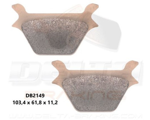 ГАЛЬМІВНІ КОЛОДКИ DELTA BRAKING KH200