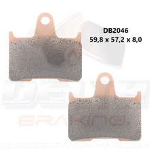 ГАЛЬМІВНІ КОЛОДКИ DELTA BRAKING KH254