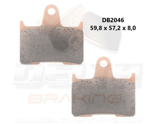 ГАЛЬМІВНІ КОЛОДКИ DELTA BRAKING KH254