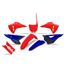КОМПЛЕКТ ПЛАСТИКОВИХ ДЕТАЛЕЙ UFO 2026/07 HONDA CRF 250 R / RWE '25-'27, CRF 450 R / RWE '25-'26, КОЛІР OEM 2027 (ЧЕРВОНИЙ / СИНІЙ)