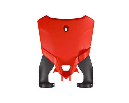 RACETECH (RTECH) 2026/07 СТАРТОВИЙ НОМЕРНИЙ ЗНАК BETA RX 300 '23-'25, RX 450 '23-'26, RX 250 / 350 '26-, КОЛІР ЧЕРВОНИЙ / ЧОРНИЙ