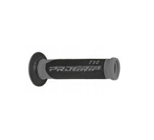 ДОРОЖНІ ЗАХИСТИ PROGRIP 2026/04 PG732 (22+25 мм, довжина 125 мм) СІРИЙ/ЧОРНИЙ ВІДКРИТИЙ КІНЕЦЬ (ДВОКОМПОНЕНТНІ) (732-187)