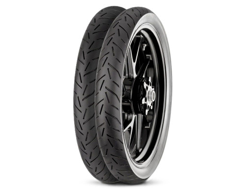 Шина CONTINENTAL 80/100-18 CONTISTREET 47P TL M/C ПЕРЕДНЯ DOT 12/2026 (240396)