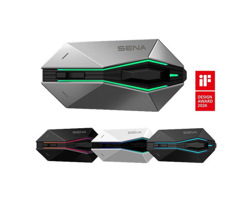 SENA 2026/07 INTERKOM MOTOCYKLOWY 60X MESH 3.0 2.0 BLUETOOTH 5.3 WAVE DO 2000M Z SYSTEMEM AUDIO BOSE ( 2 ZESTAWY ) (EL)