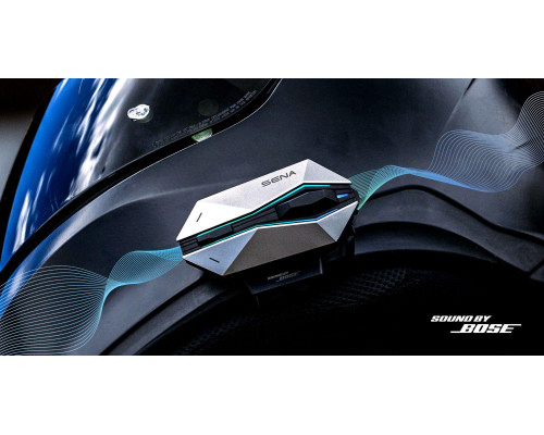 SENA 2026/07 INTERKOM MOTOCYKLOWY 60X MESH 3.0 2.0 BLUETOOTH 5.3 WAVE DO 2000M Z SYSTEMEM AUDIO BOSE ( 2 ZESTAWY ) (EL)