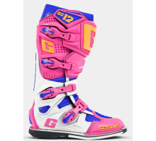 GAERNE BUTY CROSS/ENDURO SG-12 SHOCKWAVE LIMITED EDITION KOLOR RÓŻOWY/NIEBIESKI/POMARAŃCZOWY ROZMIAR 44