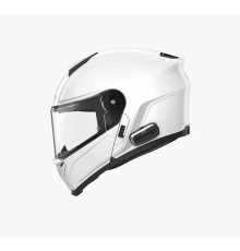 SENA 2026/07 KASK OUTRUSH 2 SZCZĘKOWY Z INTERKOMEM MESH 3.0 DO 1200M ROZMIAR M KOLOR BIAŁY ( ECE R22.06 ) (EL)