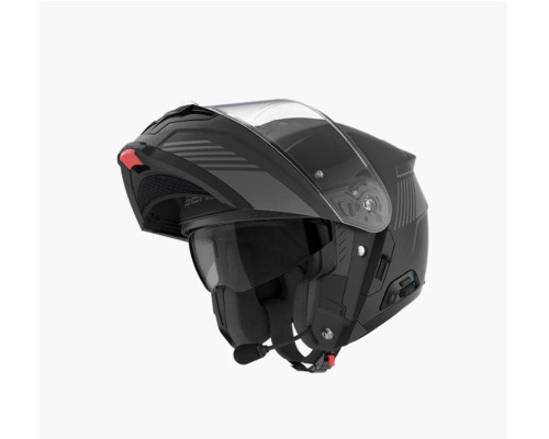 SENA 2026/07 KASK SPECTER SZCZĘKOWY / OTWARTY FLIP-UP FIBERGLASS Z INTERKOMEM MESH 3.0 DO 2000M ORAZ SYSTEMEM AUDIO HARMAN KARDON ROZMIAR XXL KOLOR CZARNY MATT ( ECE R22.06 P/J DUAL HOMOLOGATION ) ( PINLOCK W ZESTAWIE )