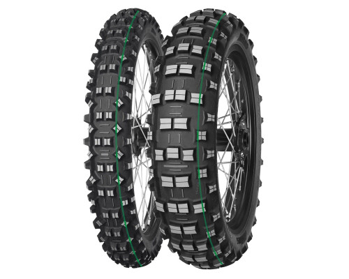 MITAS OPONA 90/90-21 TERRA FORCE-EF SUPER LIGHT 54R TT PRZÓD (ZIELONY PASEK) DOT 12/2026 (460094) (zamiennik:70000207)