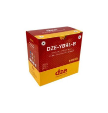 DZE AKUMULATOR ŻELOWY YB9L-B 12V 9AH 120A 135X75X138 BEZOBSŁUGOWY - ZALANY (12)