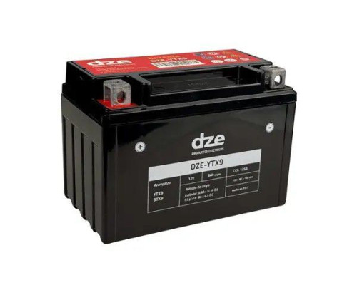 DZE AKUMULATOR ŻELOWY YTX9 12V 9AH 135A 150X87X105 BEZOBSŁUGOWY - ZALANY (12)