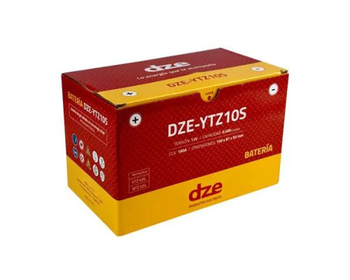 DZE AKUMULATOR ŻELOWY YTZ10S 12V 8.6AH 190A 150X87X93 BEZOBSŁUGOWY - ZALANY (12)