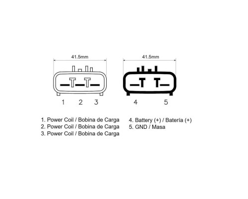 DZE REGULATOR NAPIĘCIA CF MOTO 400/500/800/950/1000 (OEM 0800-177000-30000)